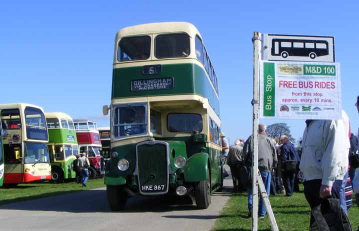 Maidstone & District Bristol K6A Weymann DH159